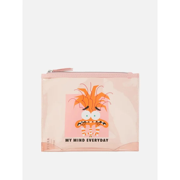 Inside Out Makeup Bag - Orange