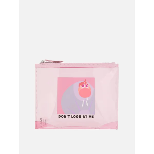 Inside Out Makeup Bag - Pink