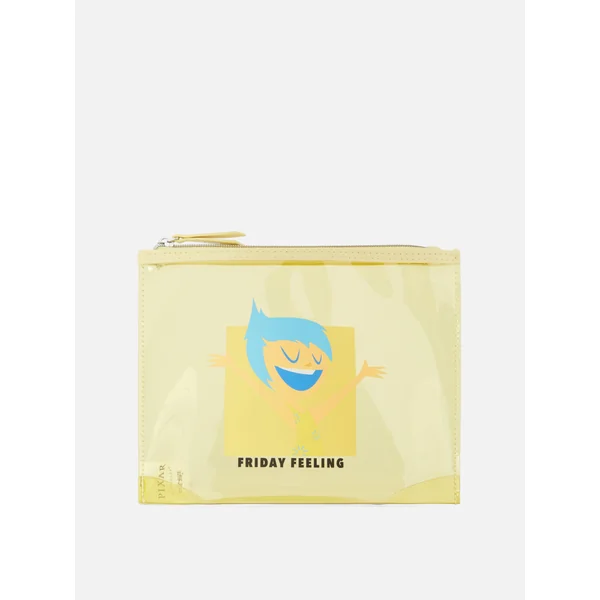 Inside Out Makeup Bag - Yellow