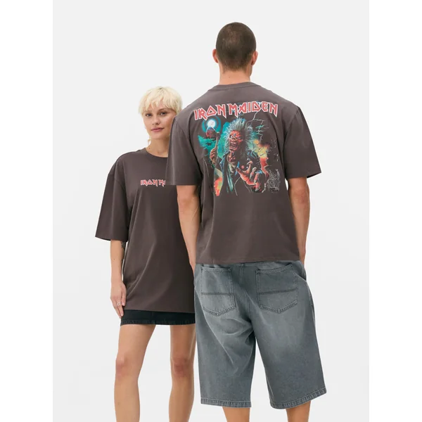 Iron Maiden T-Shirt - Charcoal