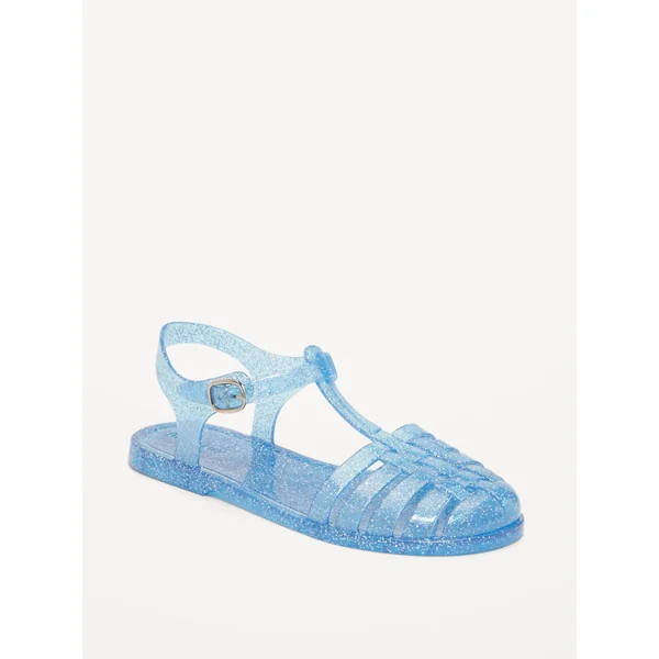 Jelly Fisherman Sandals for Girls - Wellbeing Blue
