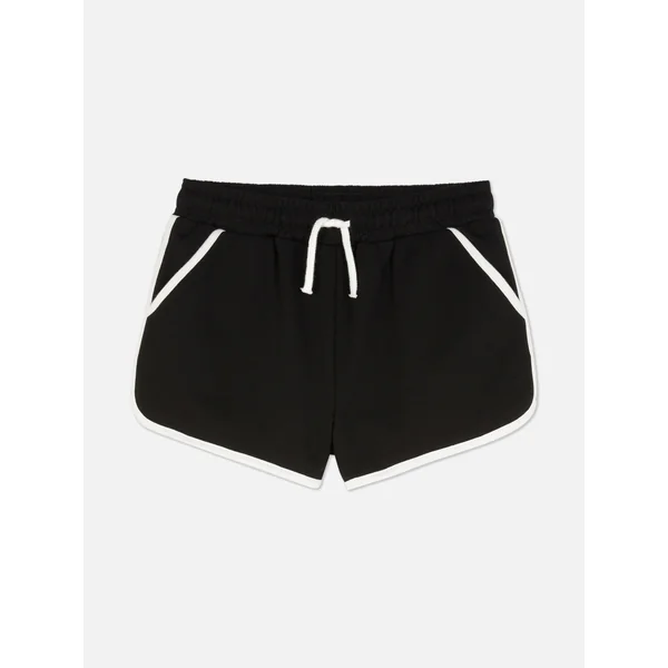 Jersey Running Shorts - Black