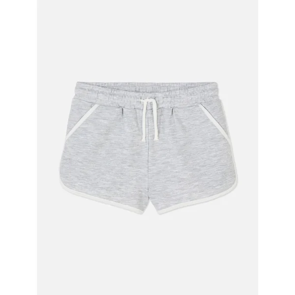 Jersey Running Shorts - Gray Heather