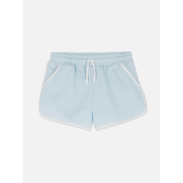 Jersey Running Shorts - Light Blue