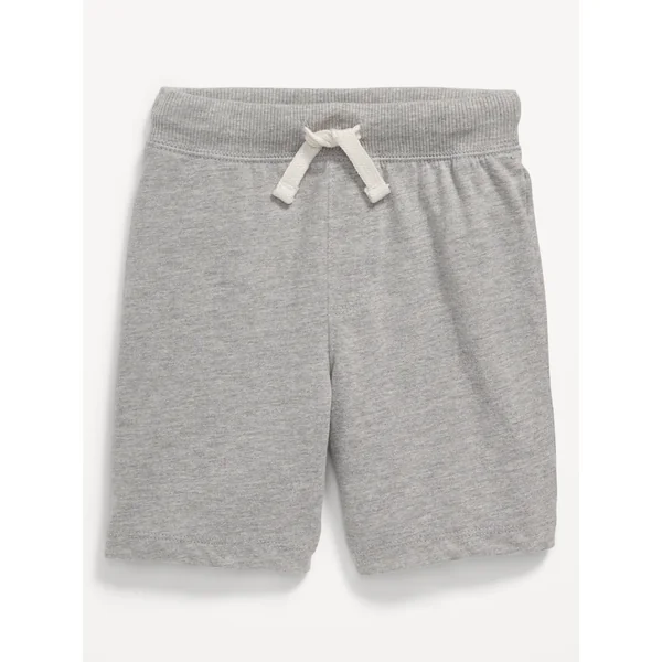 Jersey-Knit Jogger Shorts for Toddler Boys - Medium Heather Gray