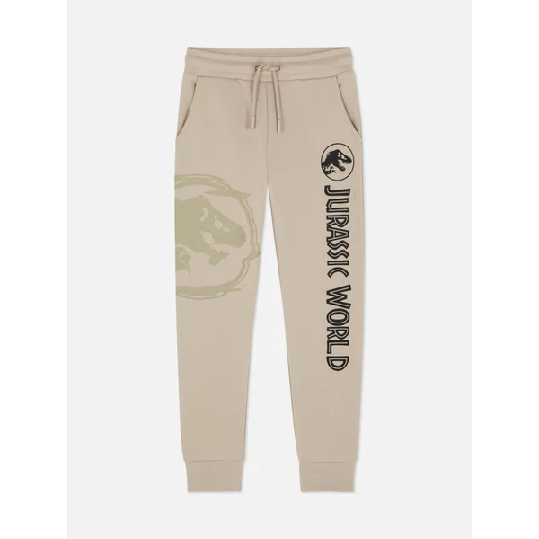 Jurassic World Drawstring Joggers - Ivory