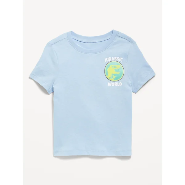 Jurassic World™ Unisex Graphic T-Shirt for Toddler - Cashmere Blue