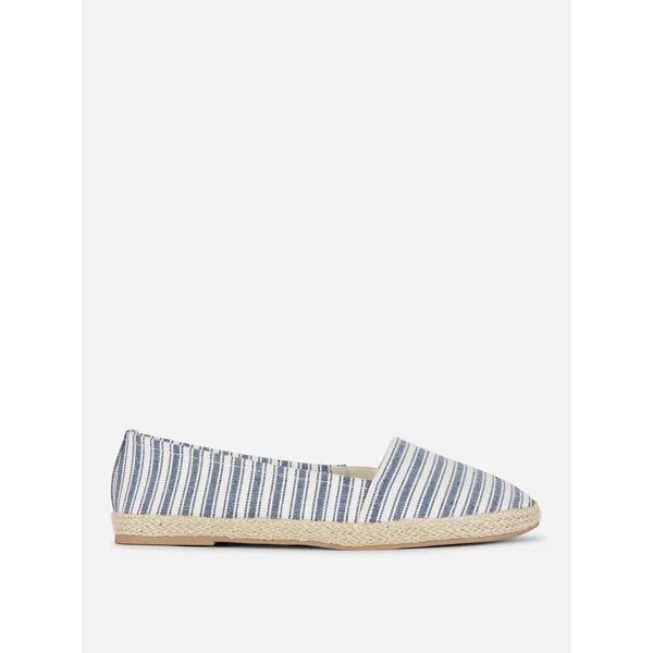 Jute Sole Espadrilles - Blue