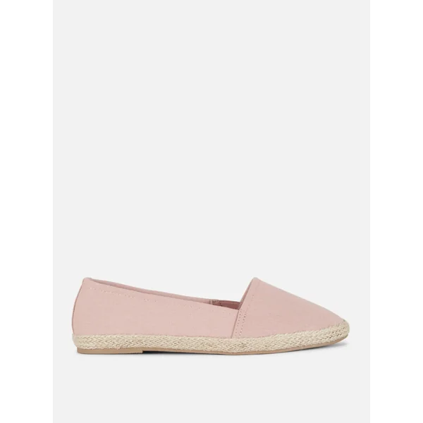 Jute Sole Espadrilles - Pink