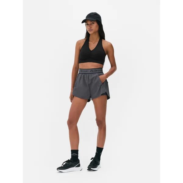 Kappa x Primark Seamless Sports Bra - Black