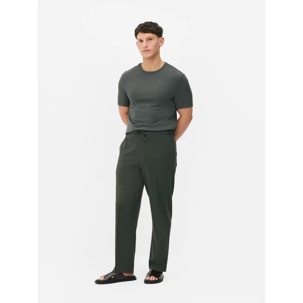 Kem Drawstring Joggers - Green