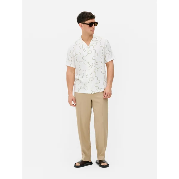 Kem Drawstring Joggers - Natural