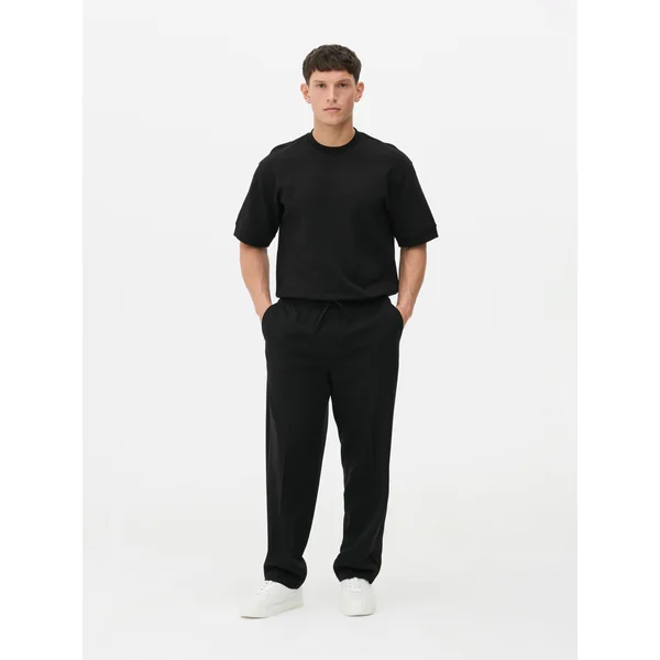 Kem Drawstring Pants - Black
