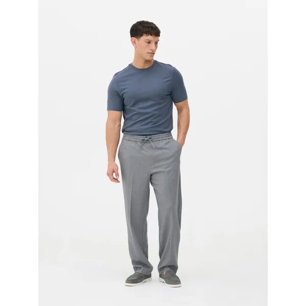 Kem Drawstring Pants - Gray
