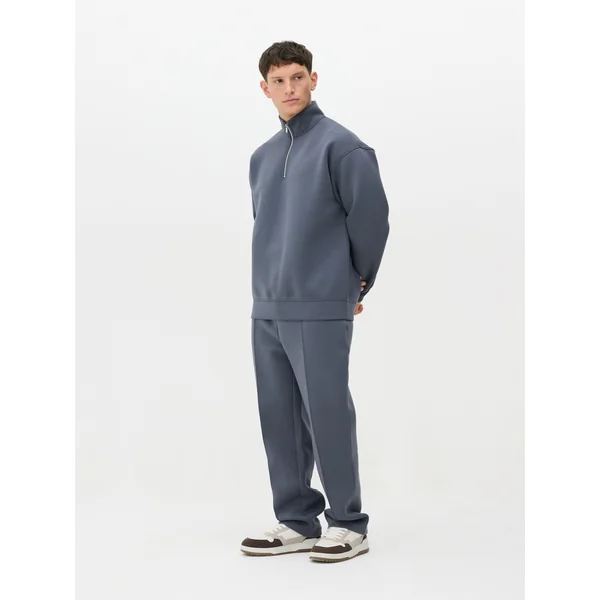Kem Quarter-Zip Sweatshirt - Blue