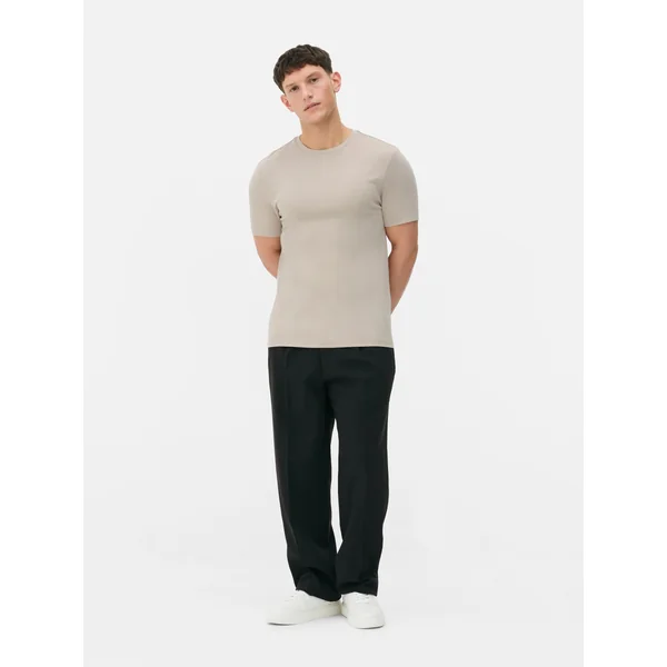 Kem Slim Fit T-Shirt - Ivory