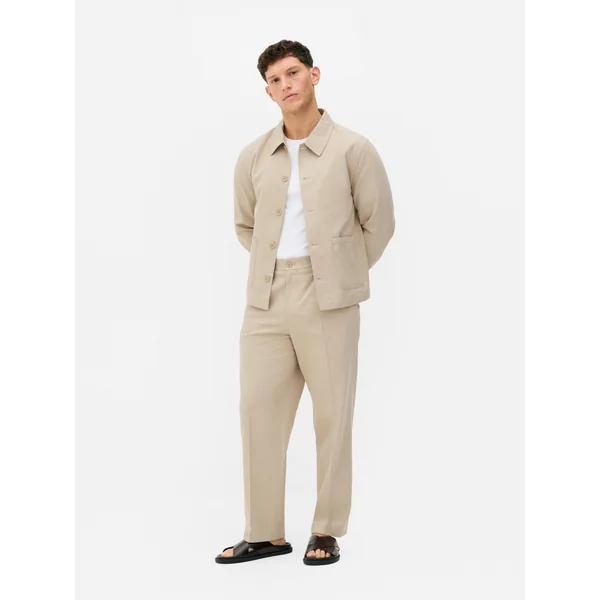 Kem Slim Leg Pants - Ivory