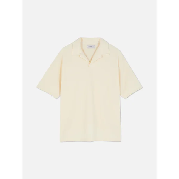Kem Textured Polo - Ivory
