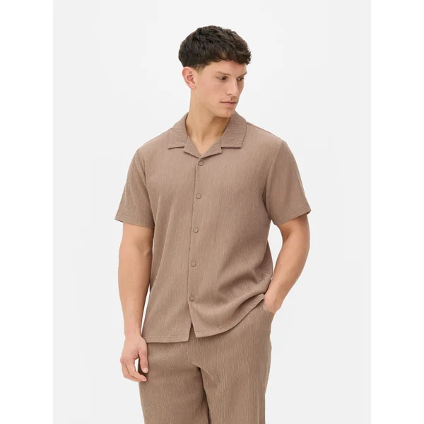 Kem Textured Shirt - Natural