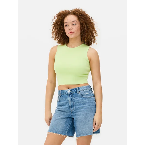 Knit Tank - Light Green