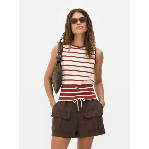 Knit Tank - Terracotta