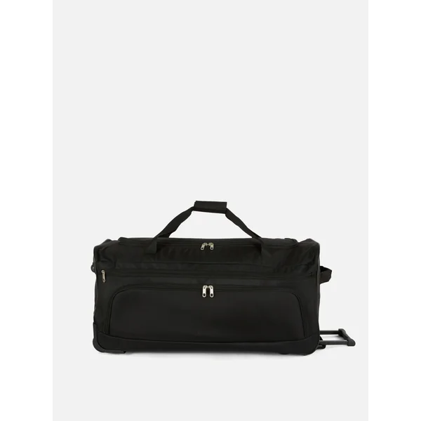Large Trolley Duffle Bag - Black