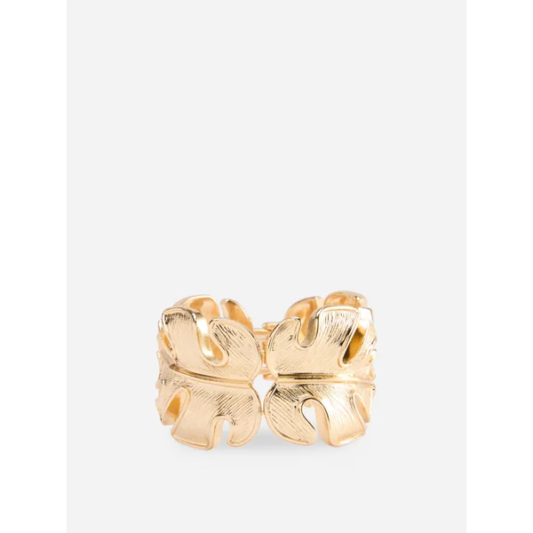 Leaf Arm Cuff - Yellow