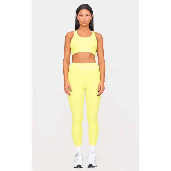 Lime Ultimate Sculpt High Waist Gym Leggings