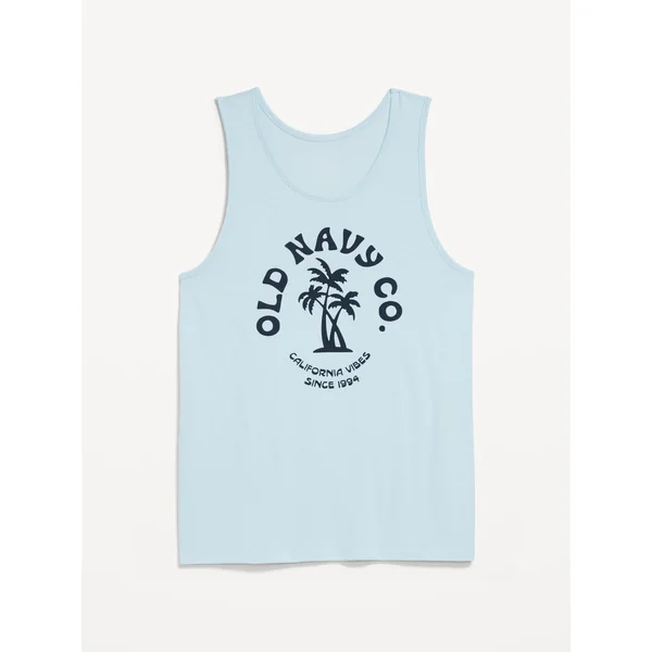 Logo Graphic Tank Top - Clouded