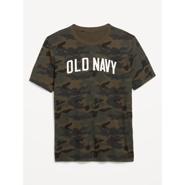 Logo Graphic T-Shirt - Green Camo