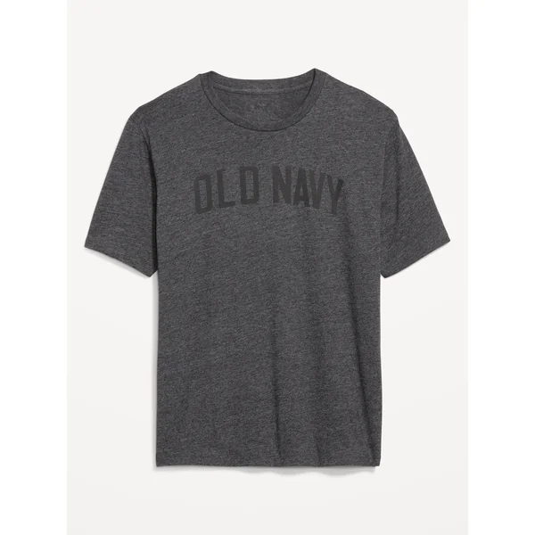 Logo-Graphic Crew-Neck T-Shirt - Charcoal