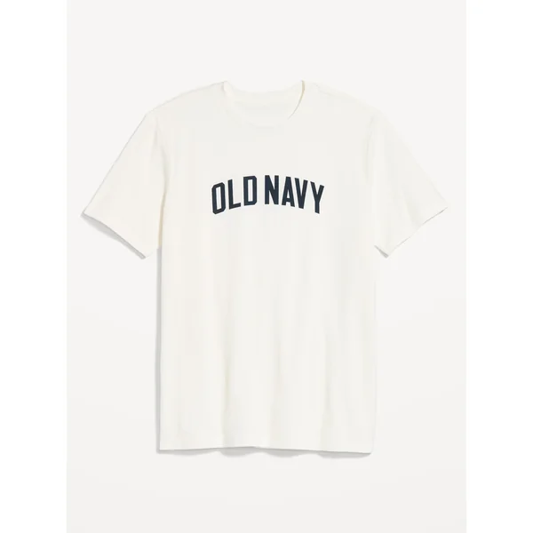 Logo-Graphic Crew-Neck T-Shirt - Sea Salt