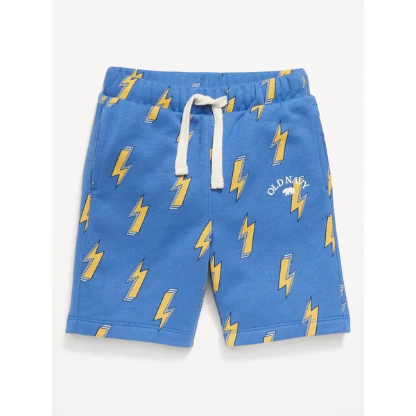 Logo-Graphic Jogger Shorts for Toddler Boys - Blue Lightning