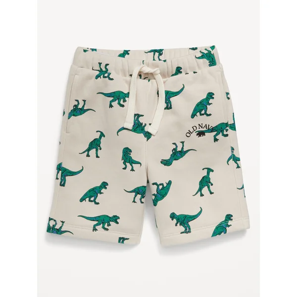 Logo-Graphic Jogger Shorts for Toddler Boys - Dino Attack