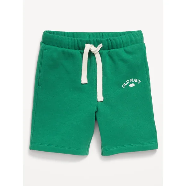 Logo-Graphic Jogger Shorts for Toddler Boys - Emerald Pigment