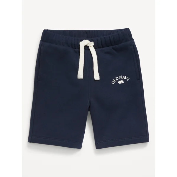 Logo-Graphic Jogger Shorts for Toddler Boys - In the Navy
