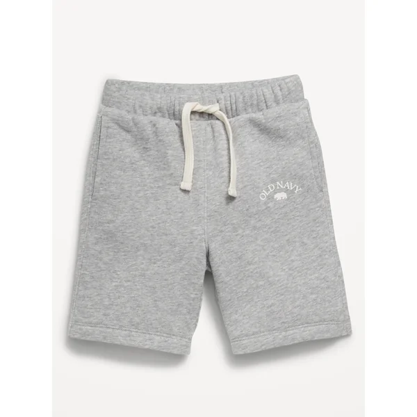 Logo-Graphic Jogger Shorts for Toddler Boys - Medium Heather Gray