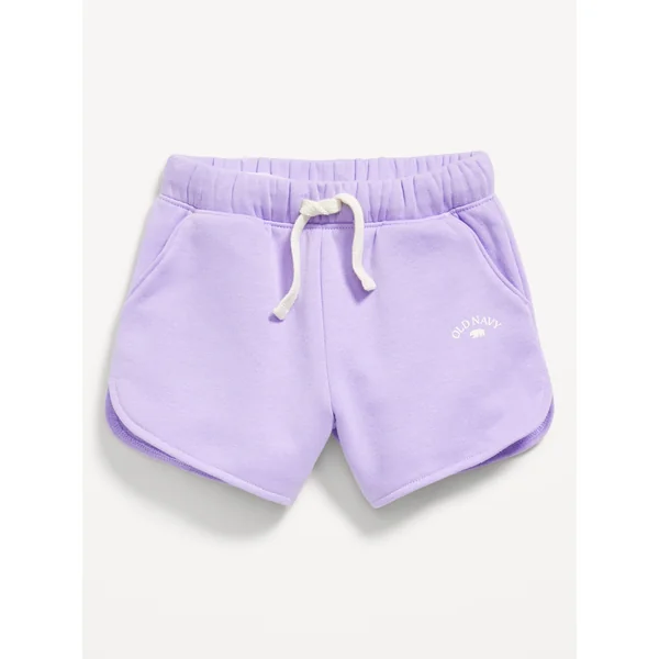 Logo-Graphic Shorts for Toddler Girls - Lavender Haven