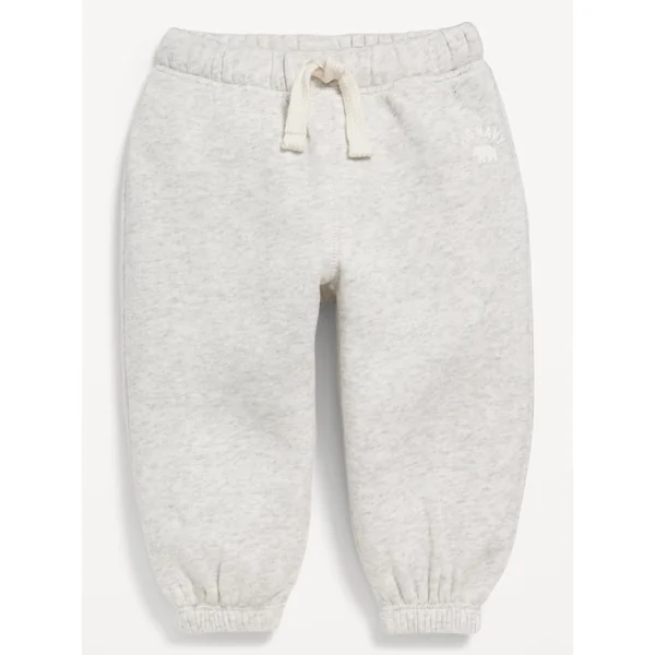 Logo-Graphic Sweatpants for Baby - Light Heather Gray