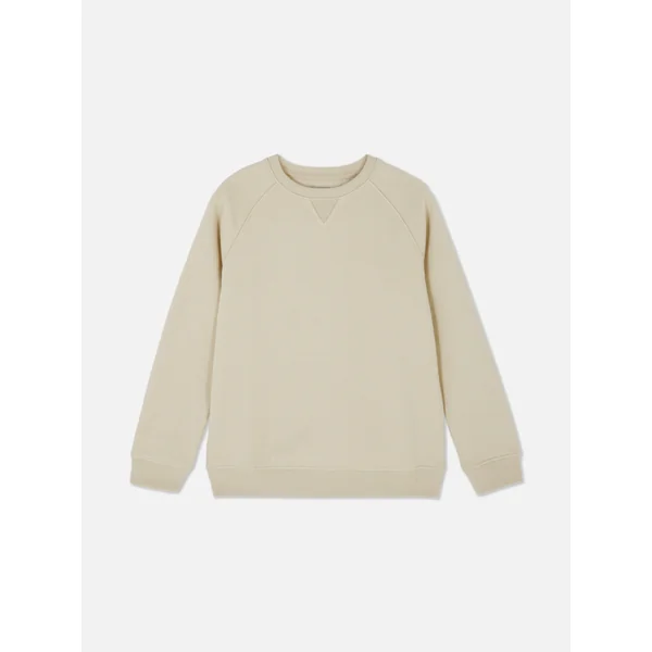 Long Sleeve Sweatshirt - Ivory