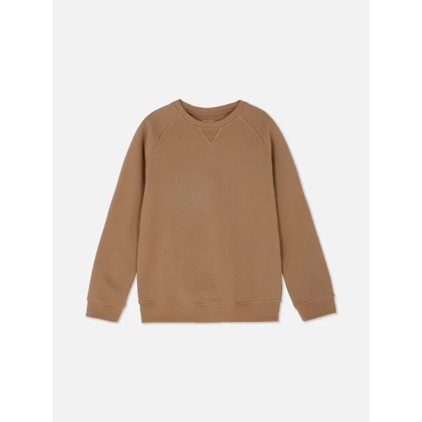 Long Sleeve Sweatshirt - Tobacco