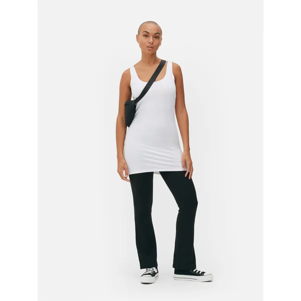 Longline Tank - White