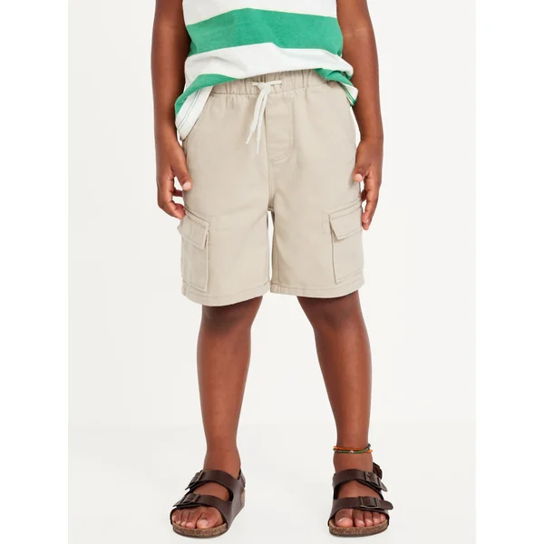 Loose Cargo Twill Shorts for Toddler Boys - A Stone's Throw