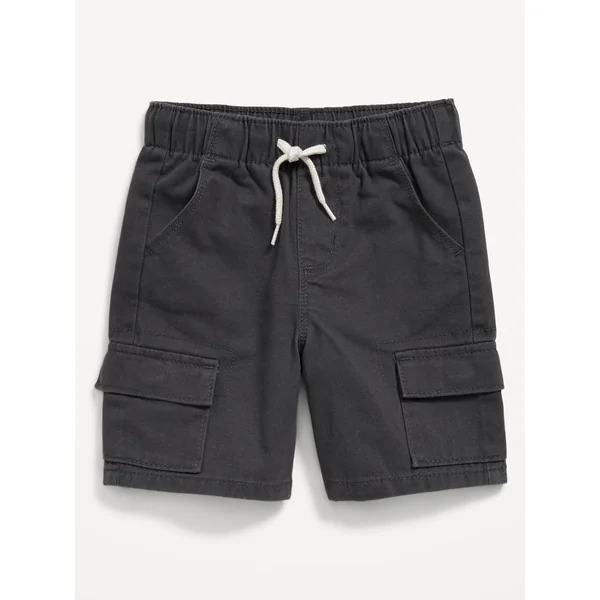 Loose Cargo Twill Shorts for Toddler Boys - Panther