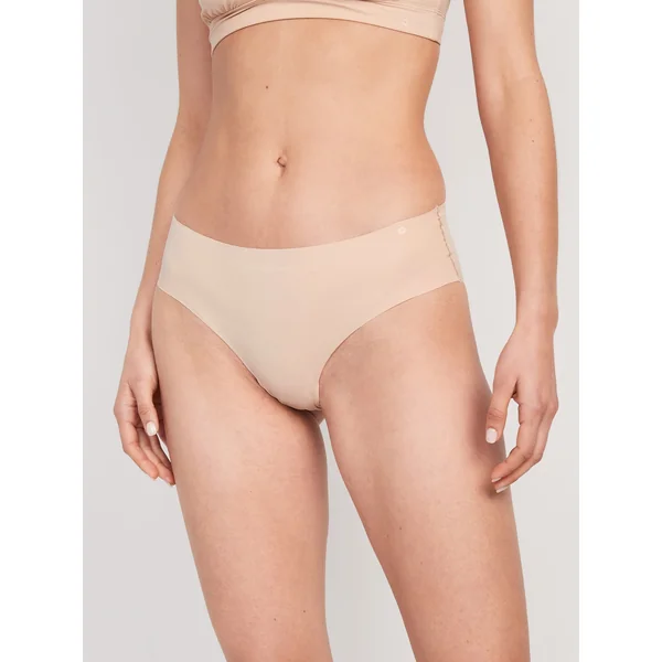 Low-Rise No-Show Hipster Underwear - Frappe
