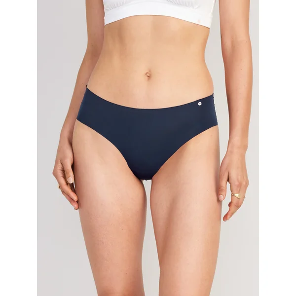 Low-Rise No-Show Hipster Underwear - In the Navy