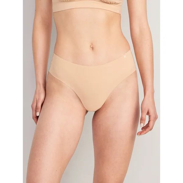 Low-Rise No-Show Hipster Underwear - Velvet Sand