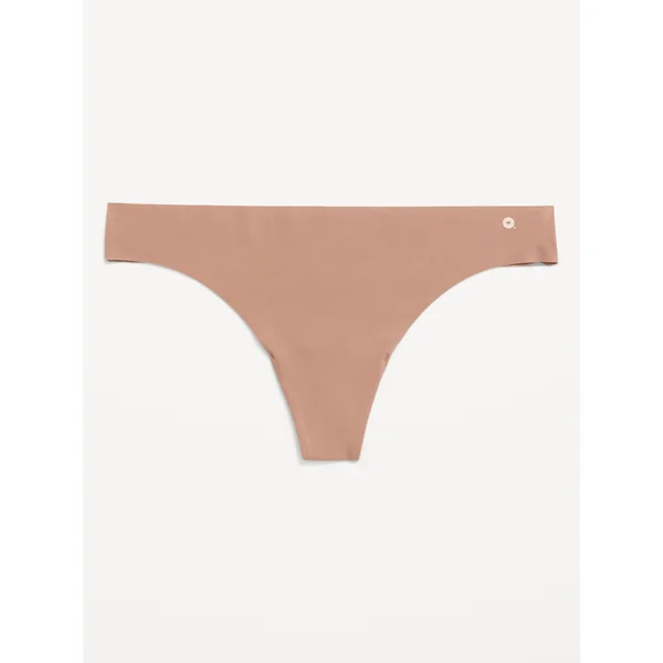 Low-Rise No-Show Thong - Cocoa Fawn