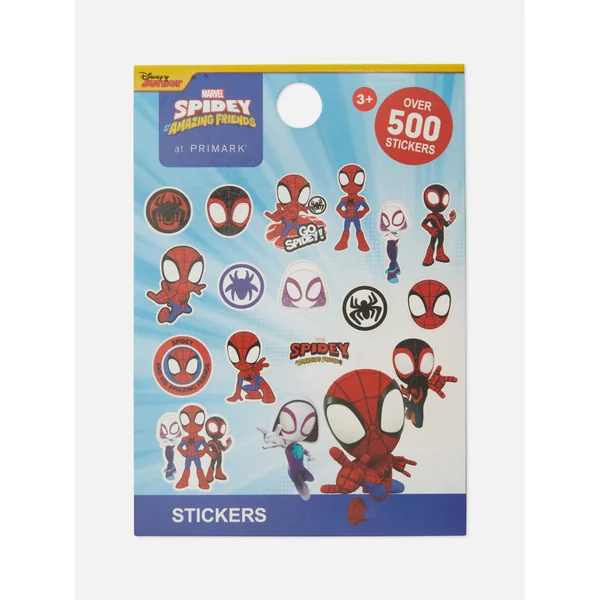 MARVEL Spider-Man and Friends Sticker Book - Red