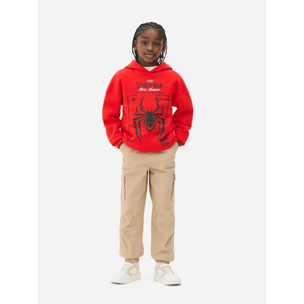 Marvel Spider-Man Miles Morales Hoodie - Red